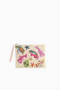 America & Beyond Underwater Tales Beaded Wristlet