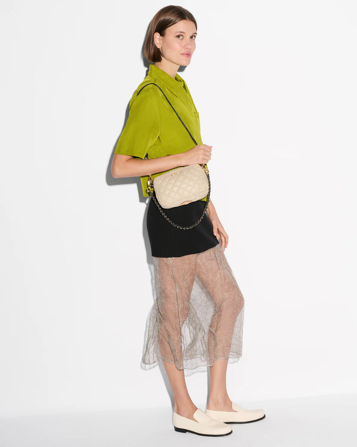 MZ Wallace Mini Crosby Buff Black