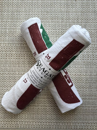 Seagate Studios Rowayton Lobster Boat Tea Towel