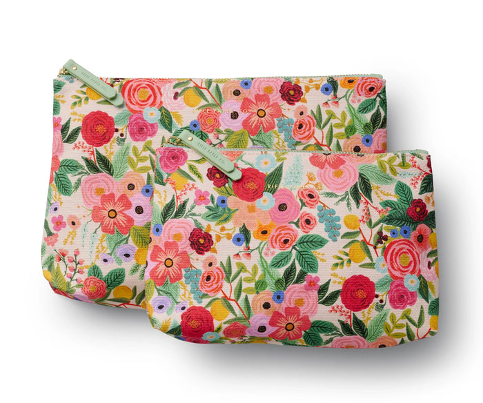 Rifle Paper Co Cosmetic Pouch Set