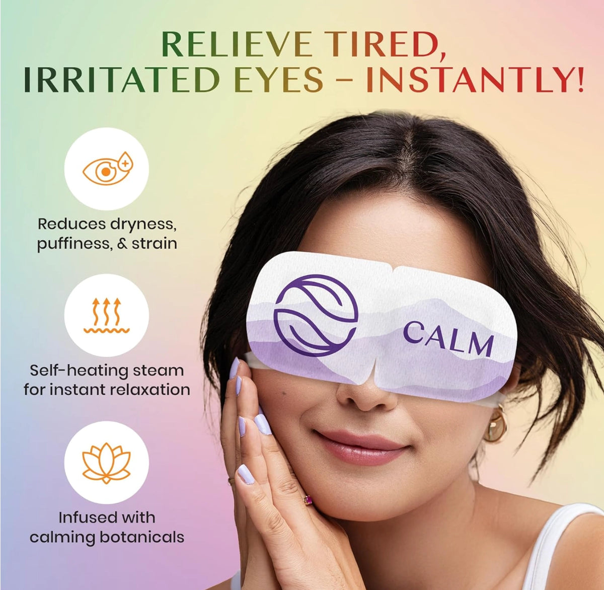 Body Restore Steam Eye Mask Spa Relax F