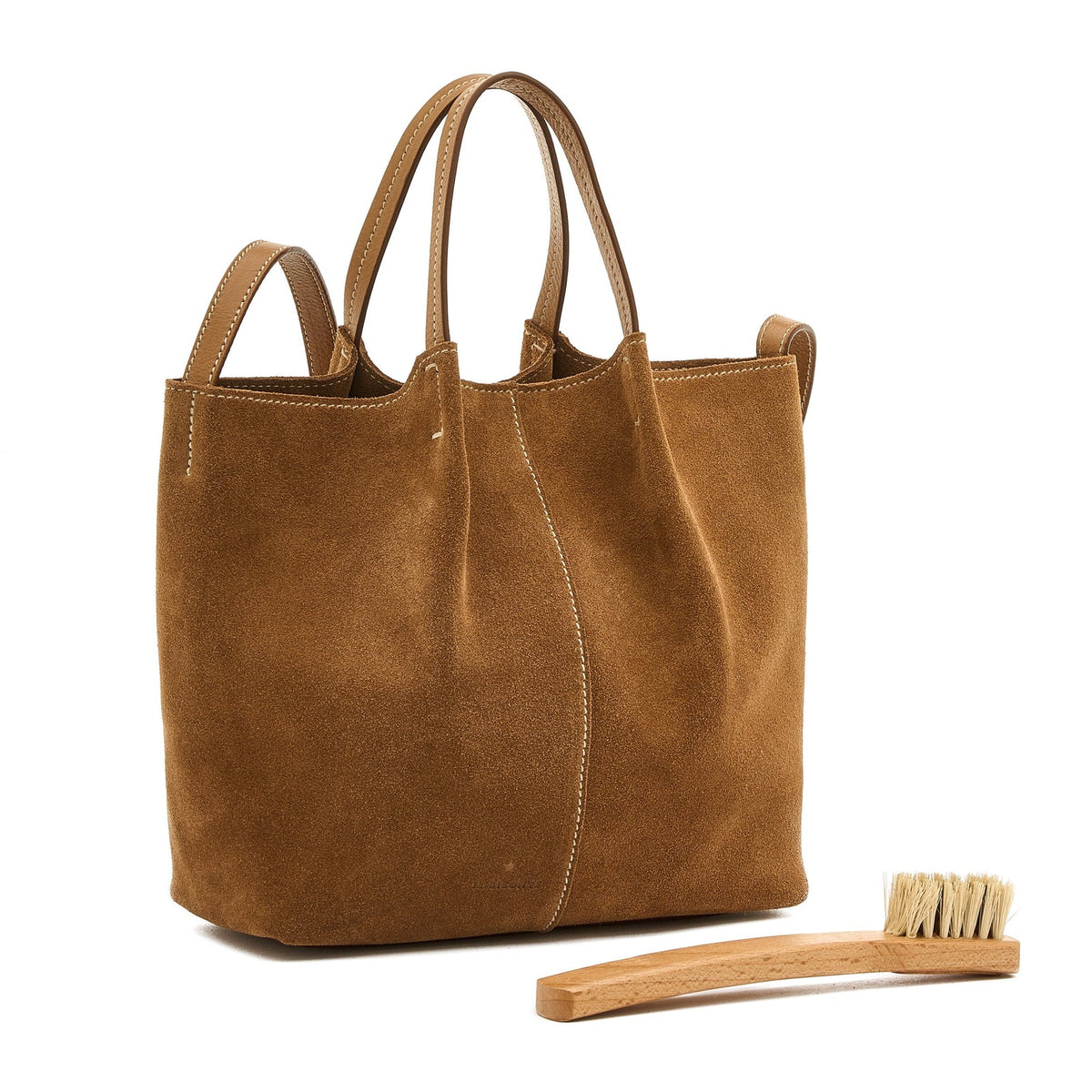 Il Bisonte Nina Suede Corssbody