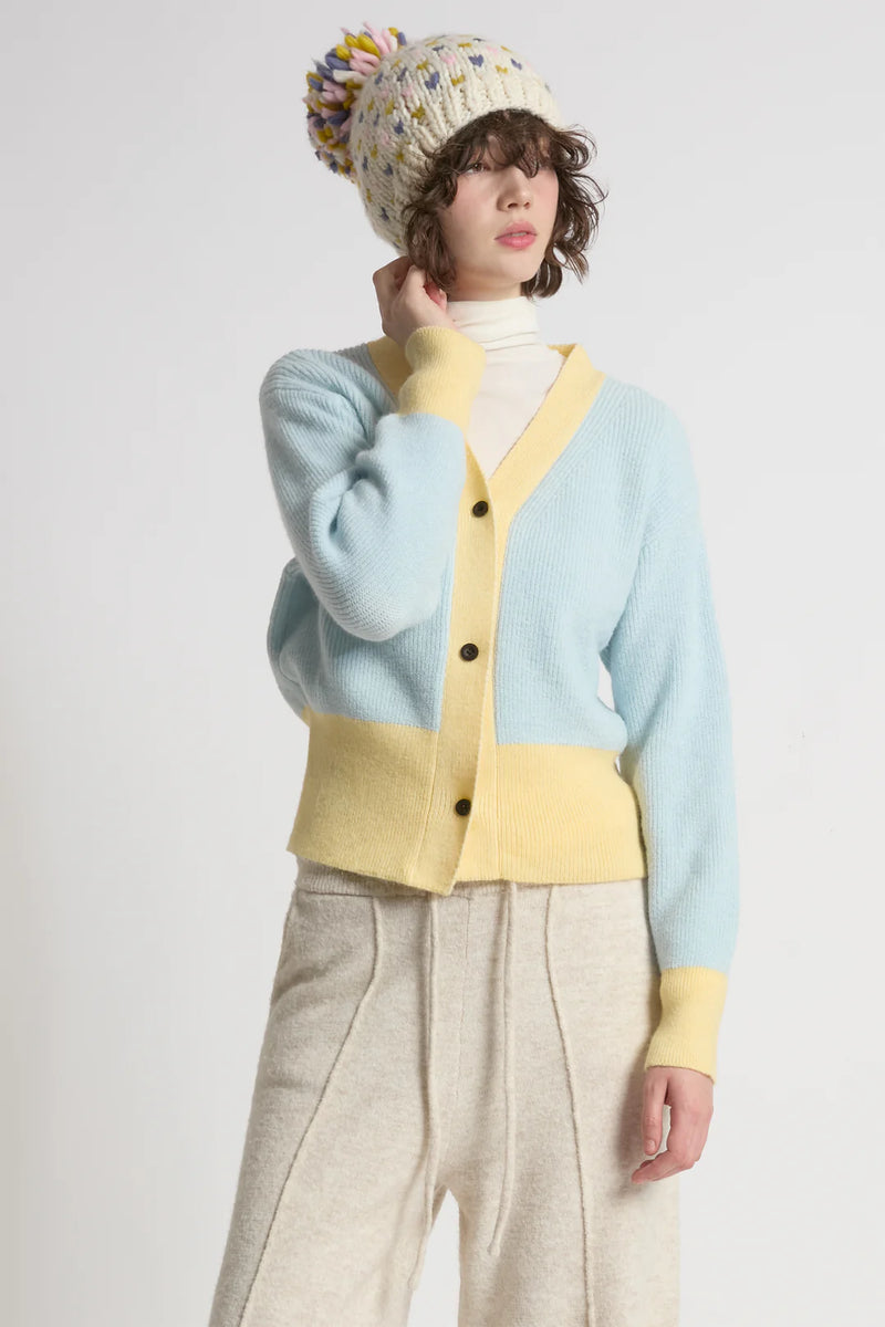 Look by M Multi Mini Heart PomPom Hat