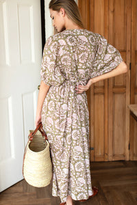 Emerson Fry Bastian Cassis Gothic Olive Dress