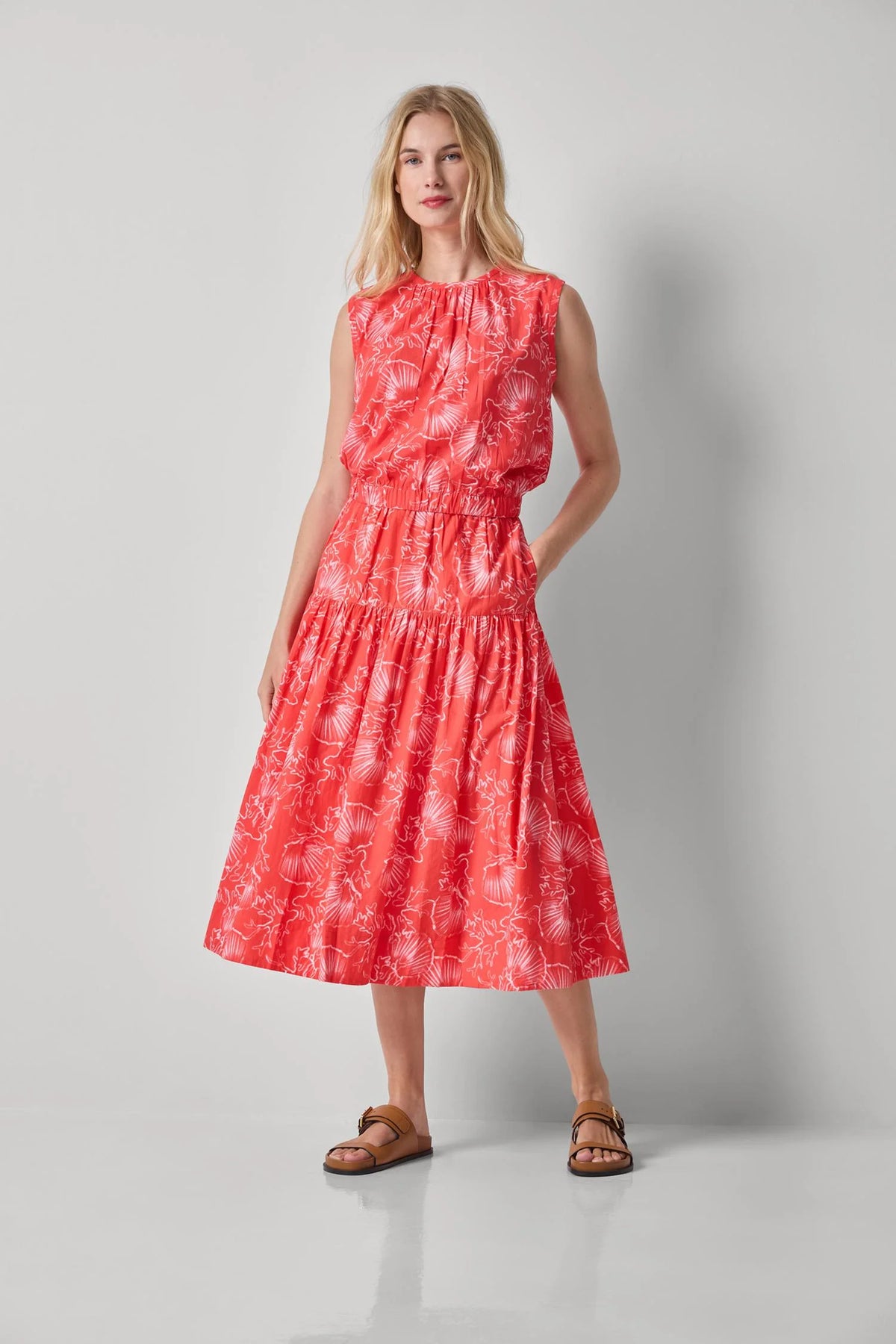 Lilla P Zinnia Print Skirt