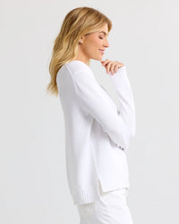 Pura Cashmere Everyday Cotton Crew