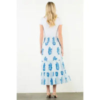 THML Floral Pattern Long Skirt