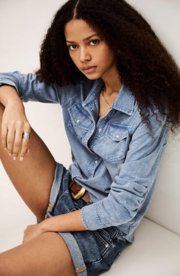 Ba&sh Icare Chambray Shirt