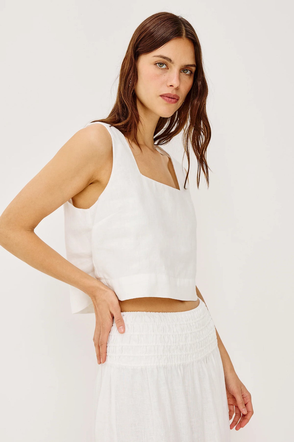 Rails Akira Linen Top