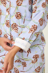 P.J. Salvage Blue Whisper Flannel PJ Set