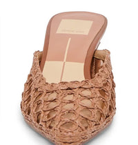 Dolce Vita Cleo Loop Mule Brown Raffia