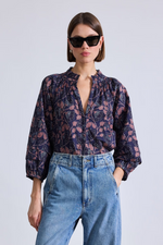 Navy Floral