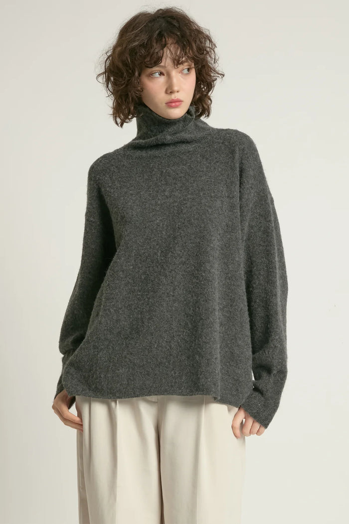Look by M Slouch Turtleneck Sweater