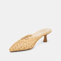 Dolce Vita Cleo Loop Raffia Mule