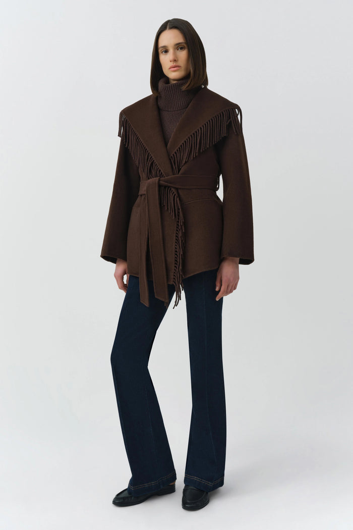 Simkhai Rowen Fringe Jacket
