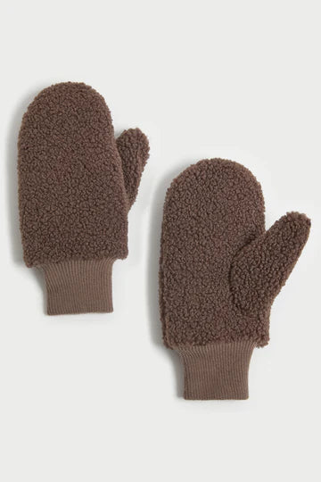 Look by M Boucle Teddy Mittens