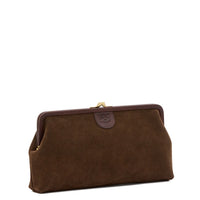 Il Bisonte Manuela Suede Clutch
