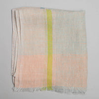Sadhu Collective Handwoven Linen Scarf Morning Calm
