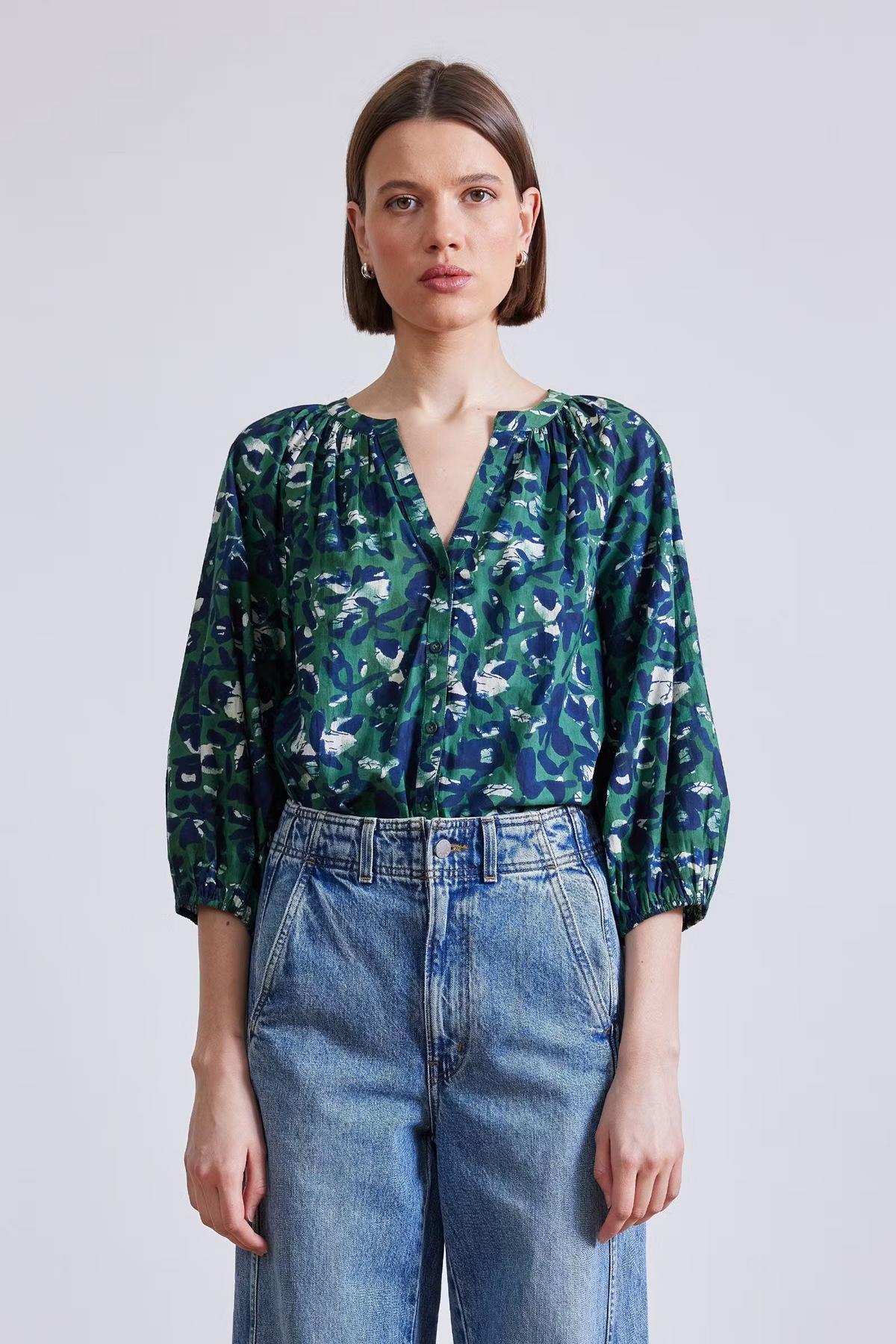 Apiece Apart Aqua Di Fiore Green Mitte Top