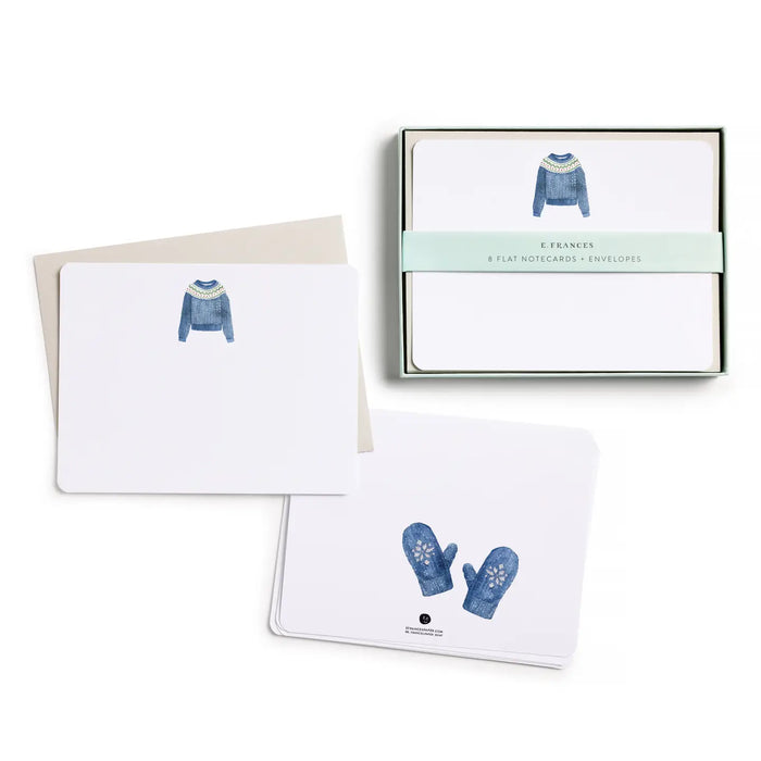 E. Frances Sweater Weather Flat Note Set