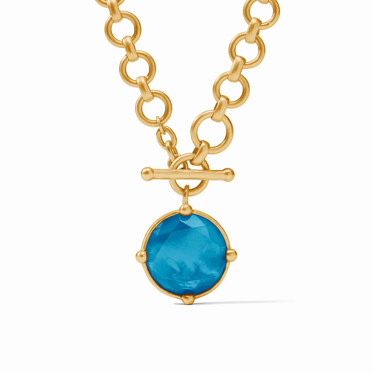 Julie Vos Honeybee Demi Necklace London Blue