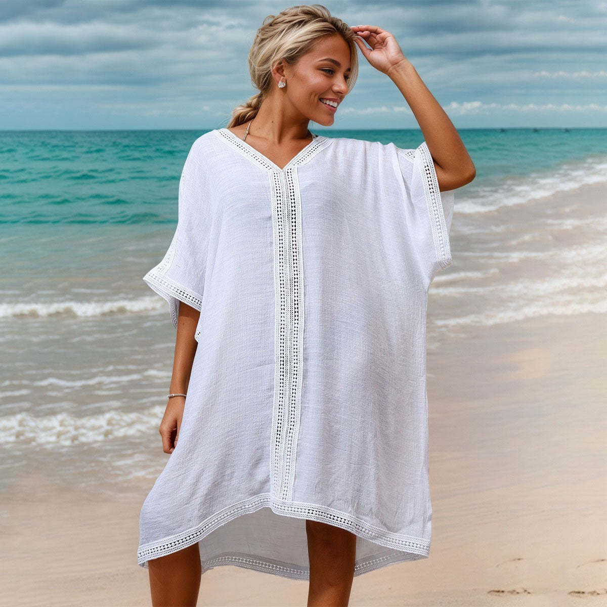 Accity Relaxed Fit Beach Coverup