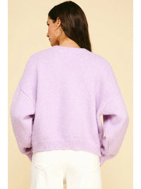 Pinch Long Sleeve Drop Shoulder Sweater