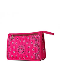 Haute Shore Bandana Print Pouch