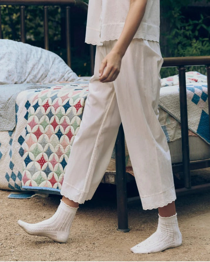 The Great The Eyelet Easy Sleep Pant