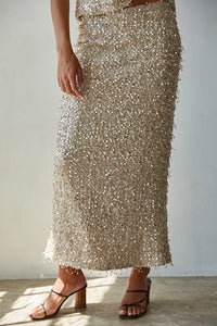 By Together Sequin Midi Skirt