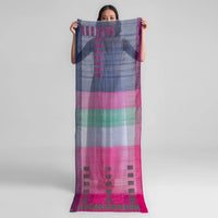 Sadhu Collective Silk Wool Jamdani Scarf