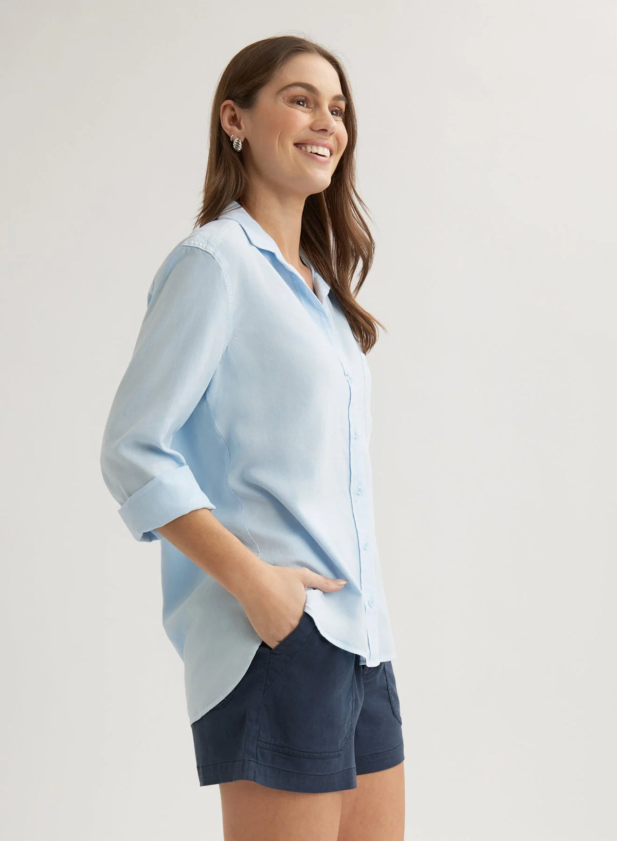 Bella Dahl Shirt Tail Button Down