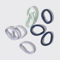 Kitsch Recycled Seamless Hair Elastics 8 pc Set