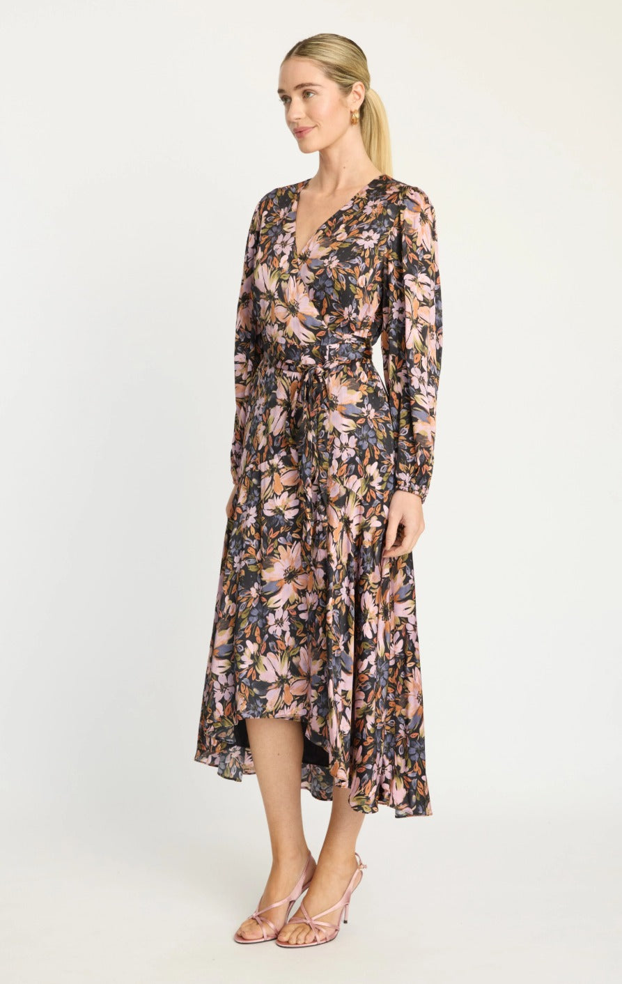Caballero Moon Maxi Floral Dress