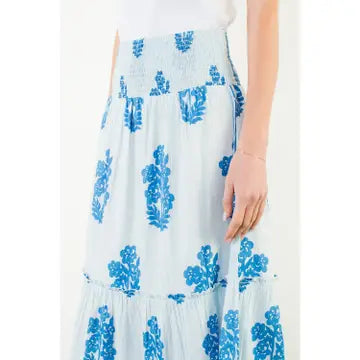 THML Floral Pattern Long Skirt