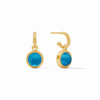 Julie Vos Fleur-de-Kis Hoop & Charm Earring