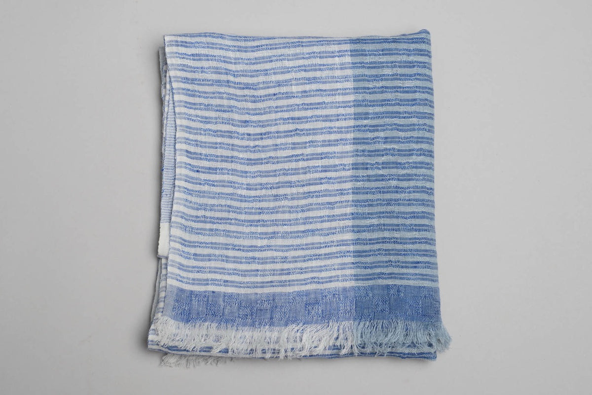 Sadhu Collective Summer Loom Handwoven Linen Scarf
