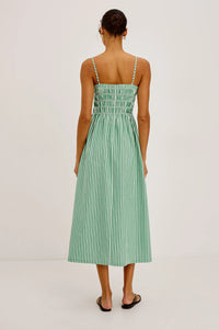 Rails Primrose Emerald Stripe Dress