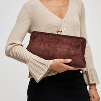 Urban Expressions Kristin Faux Suede Clutch