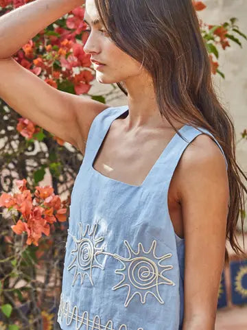 By Together Embroidered Top