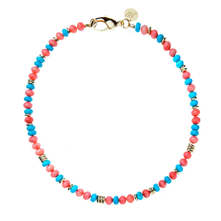 Jane Win Gumdrop Beaded Necklace