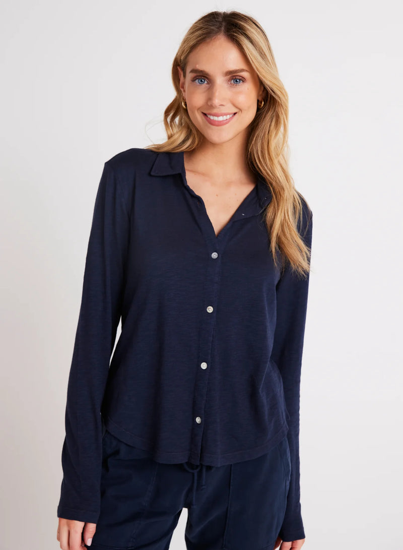 Bella Dahl Button Up Knit Top