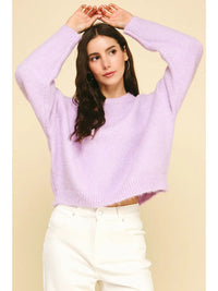 Pinch Long Sleeve Drop Shoulder Sweater