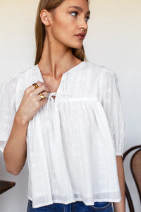 Emerson Fry Isla Dobby Jacquard Top