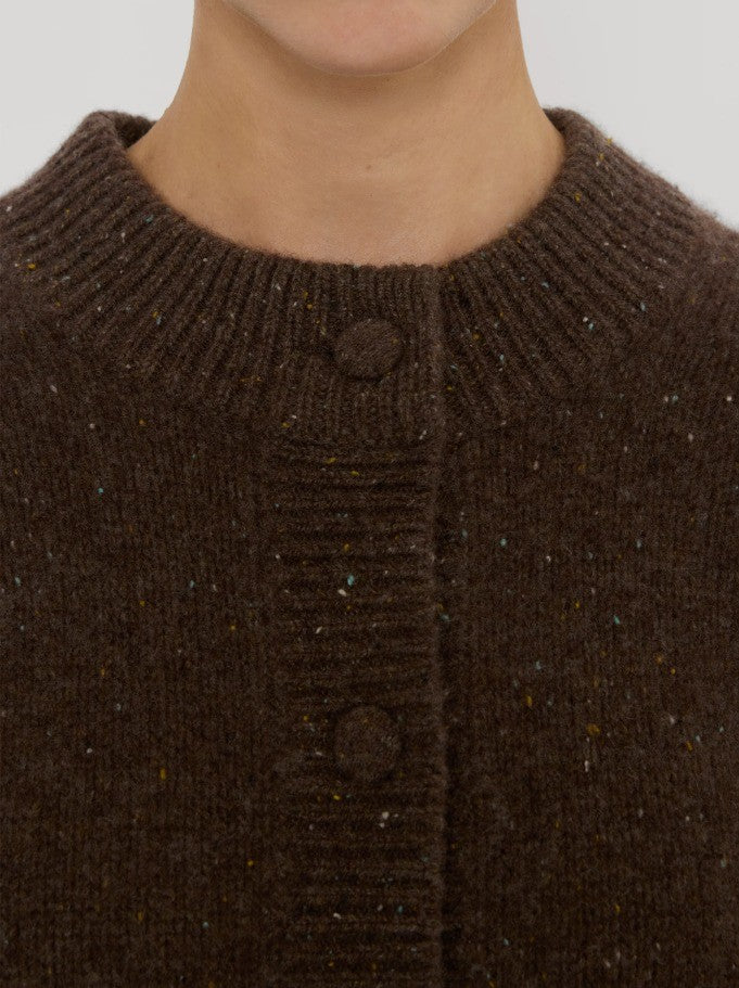 Frame The Cashmere Fleck Cardi