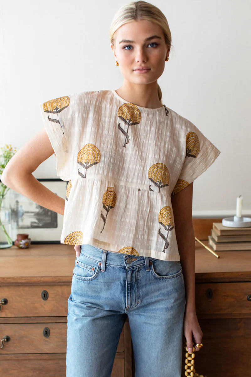 Emerson Fry Dolman Peplum Top