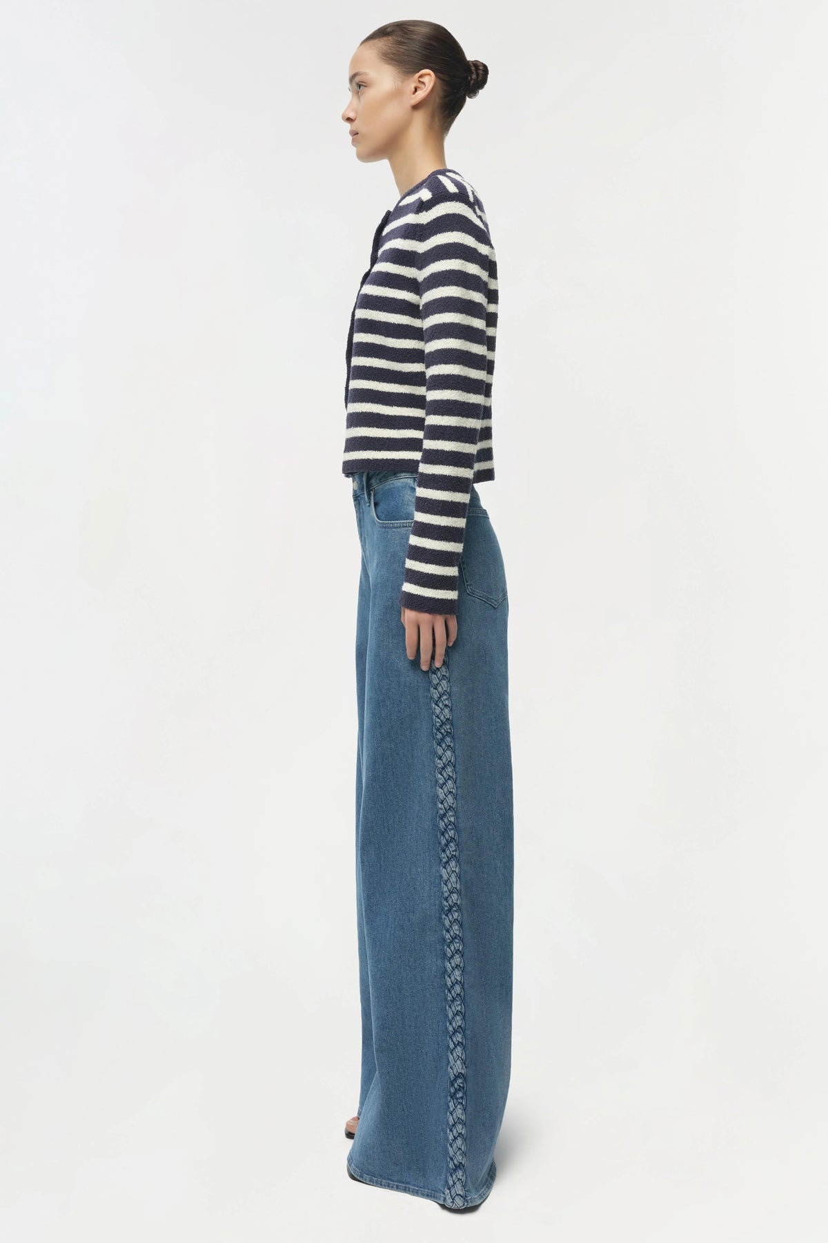 Simkhai Harland Stripe Cardigan