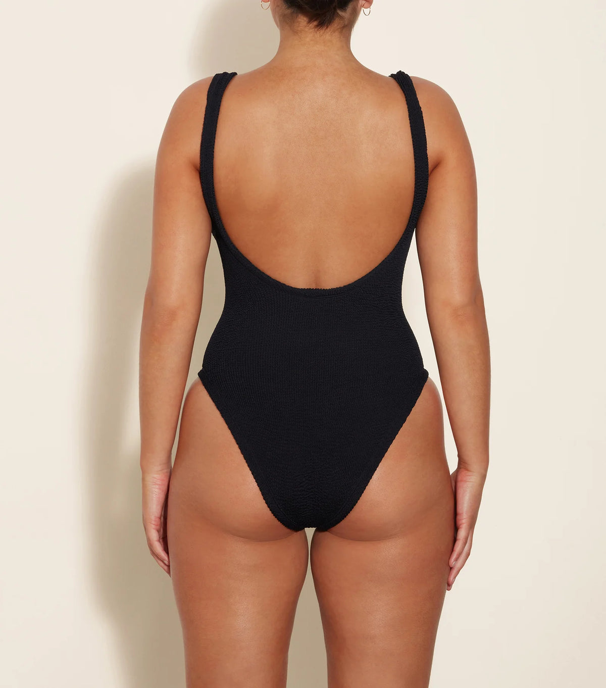 Hunza G Domino Scoop Neck Swim