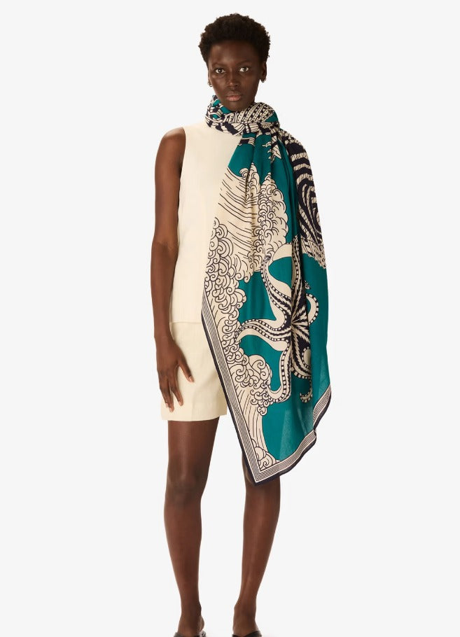 Inoui Edition Fish Scarf