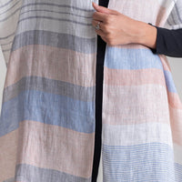 Sadhu Collective Soft Horizon Linen Scarf